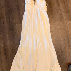 Adrianna Papell Cream Dress